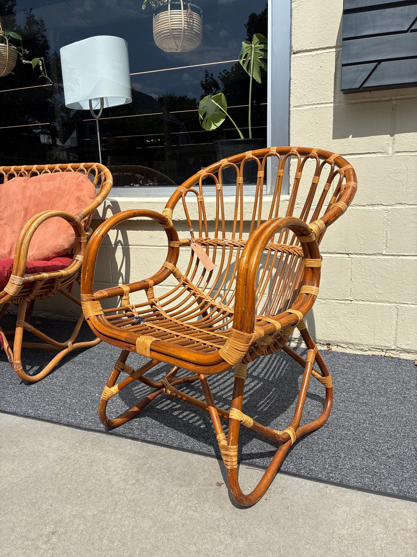 Elena Outdoor Bamboo Armchair