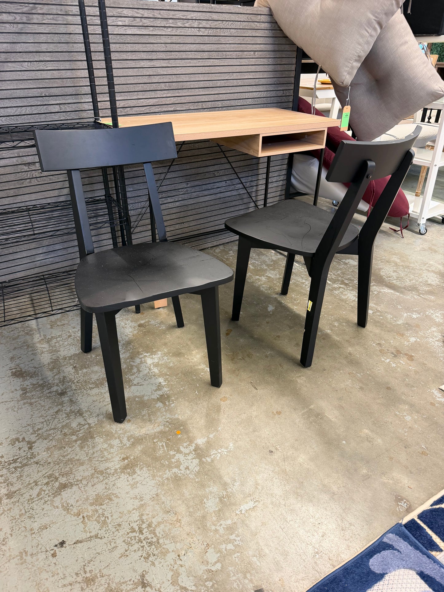 Set of 2 Bombelli Chair AS IS Cosmetic Damage