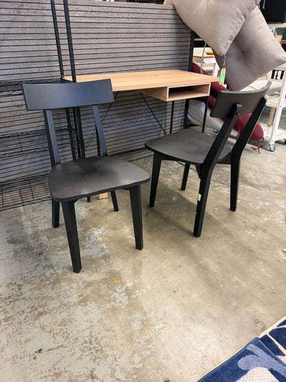 Set of 2 Bombelli Chair AS IS Cosmetic Damage