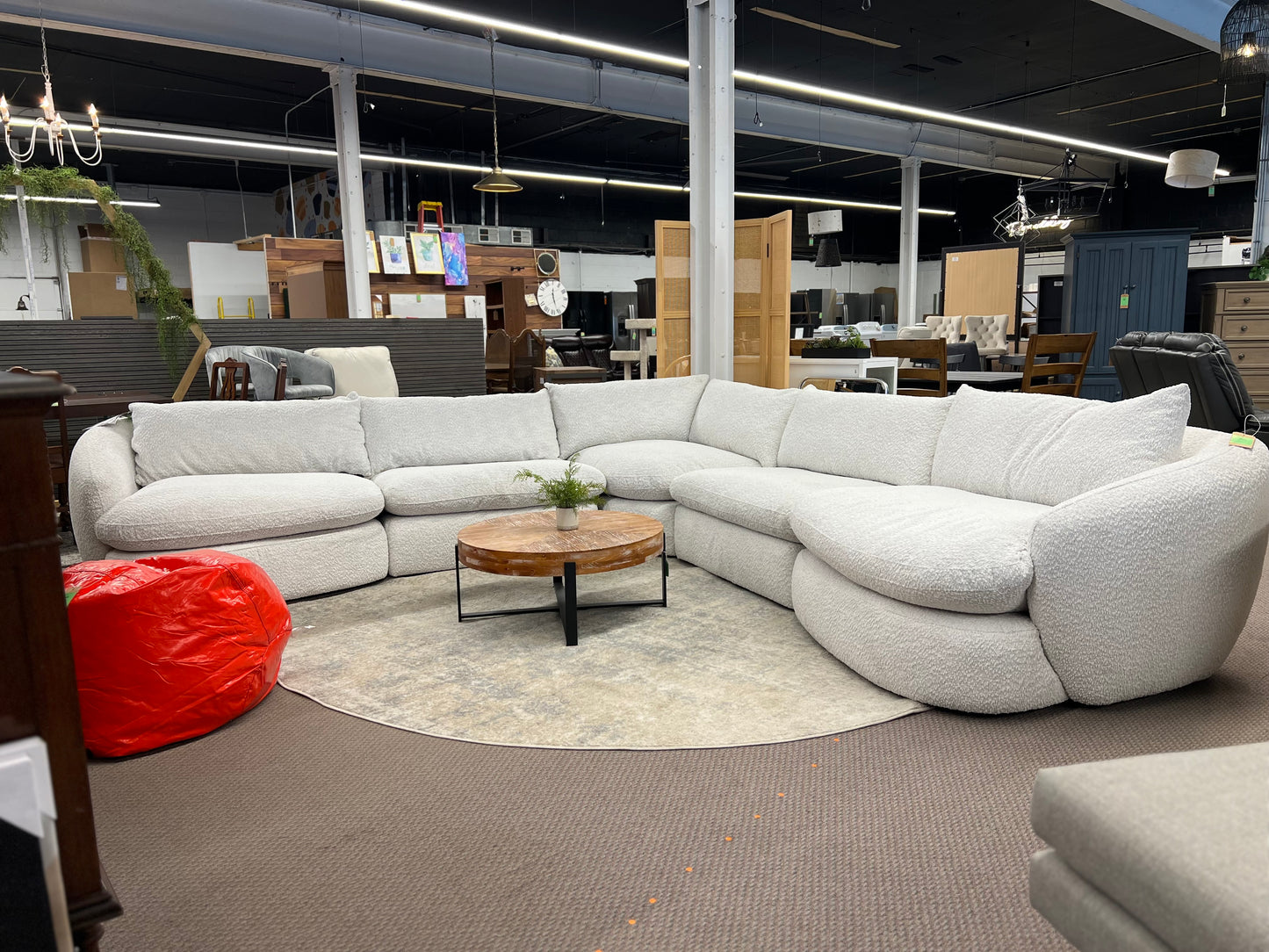 Holley 5-piece Modular Fabric Sectional -  - Retail Price: $2199.99