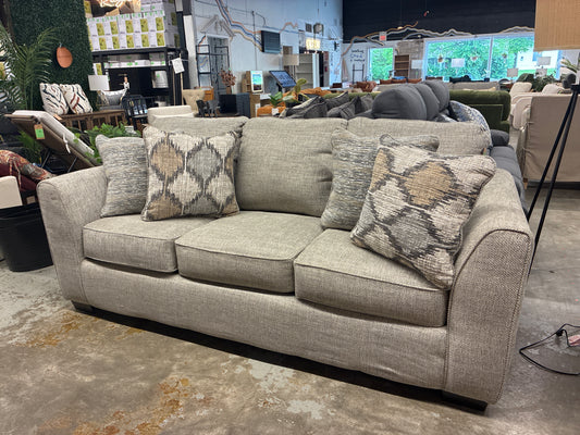 Crosby Dove Sofa in Light Grey