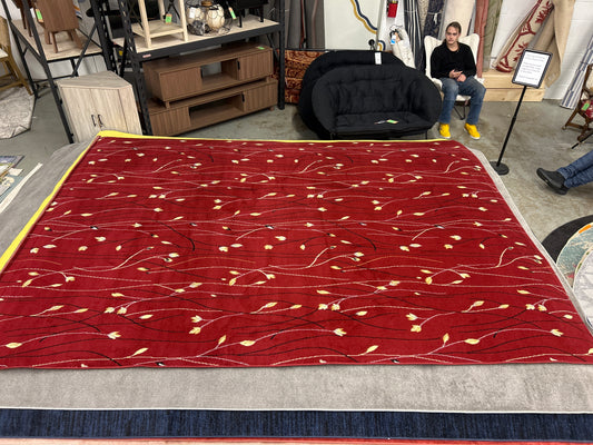 9 x 12 “Japanese Blossom” area rug