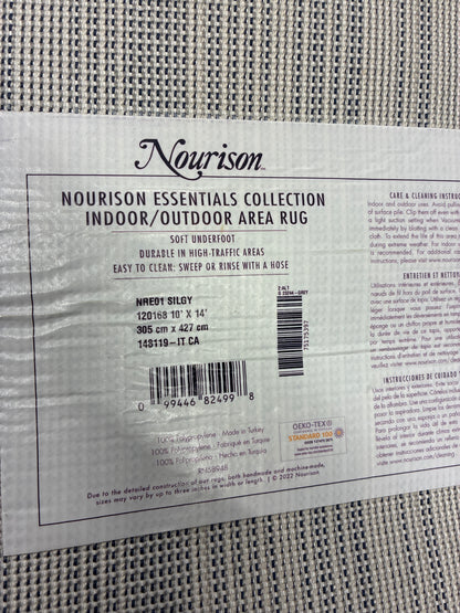 9 x 12 x Rug - Nourison Essentials Grey