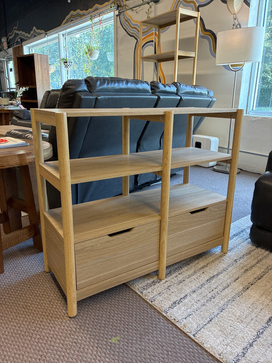 32in Scandi Bookshelf in Natural