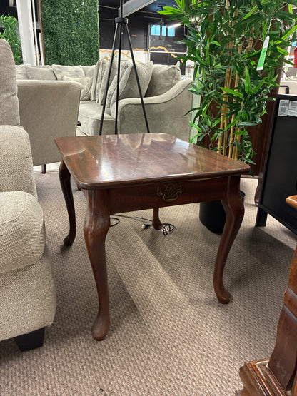 Queen Anne Style End Table *donated