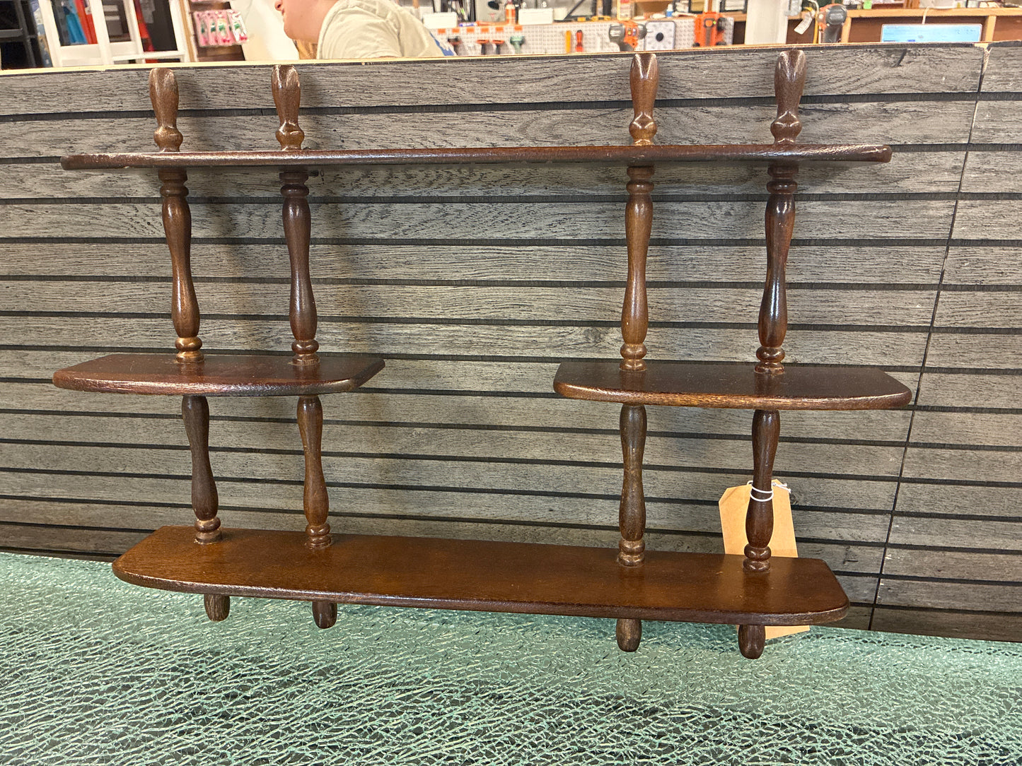 Pell Wooden Wall Mounted Shelf *donated