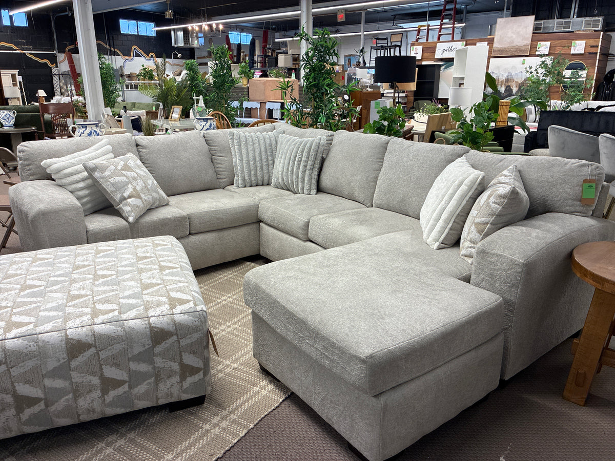 Posh Dove Sectional