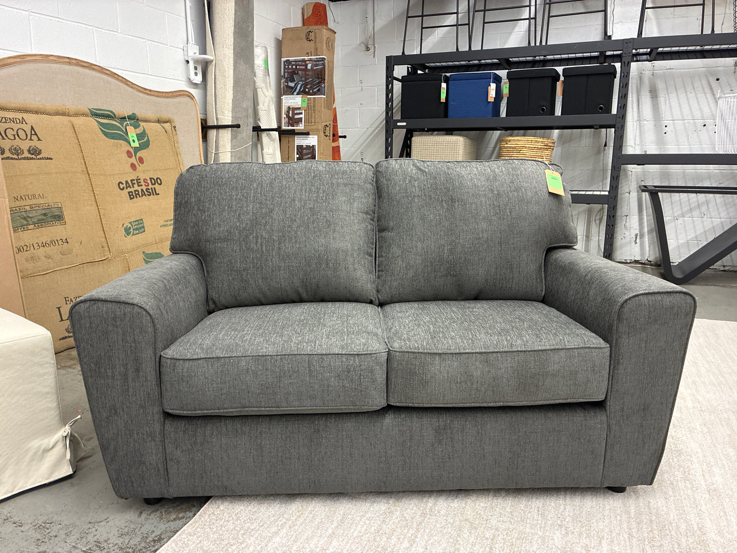 Gray Loveseat by Ashley Furniture