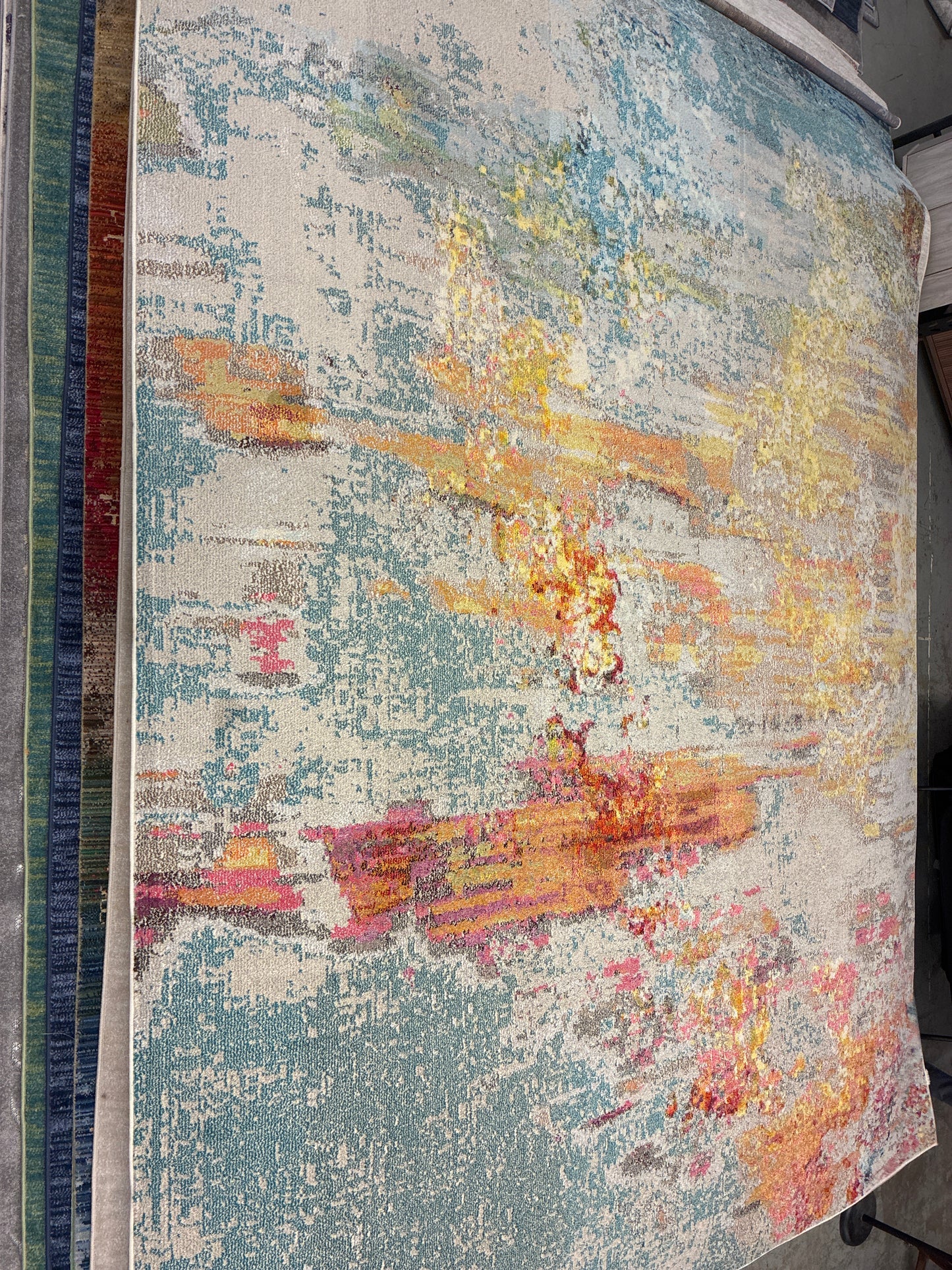 10 x 14 Rug - Nourison Abstract Multicolor