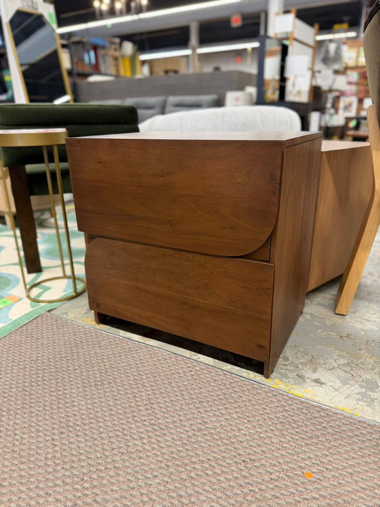 Edithe 2 Drawer Wood Nightstand | Retail Price: $500+