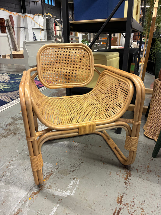 Nadie Rattan Accent Chair | Retail Price: $545