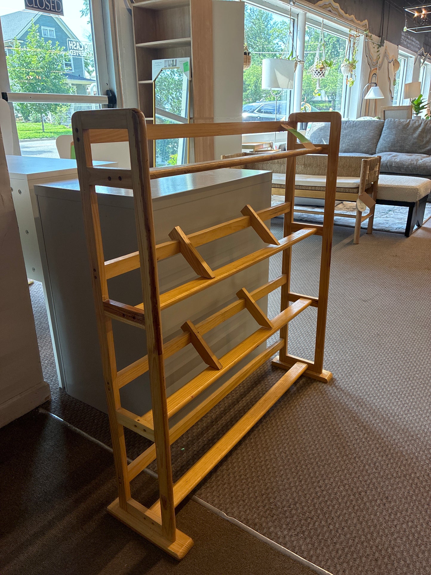 3 Tier Wooden Shoe Rack *donated