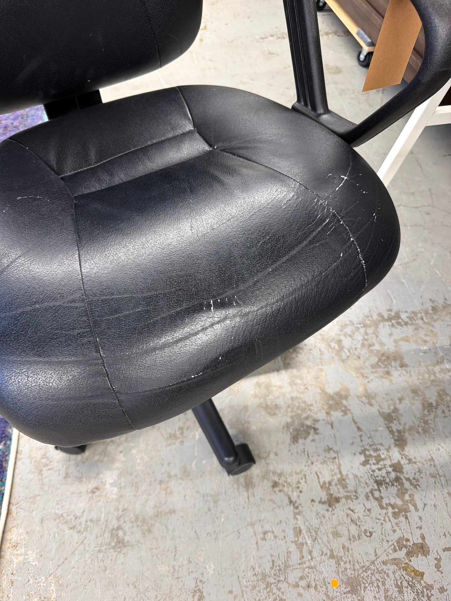Leather Office Chair *donated