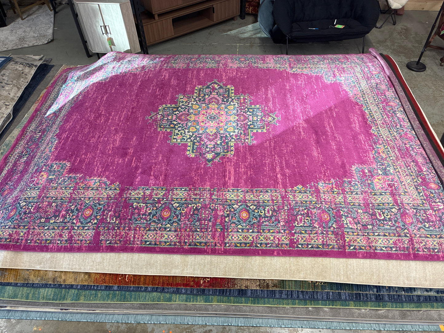 10 x 14 Rug - Nourison Passion Purple / Multicolor