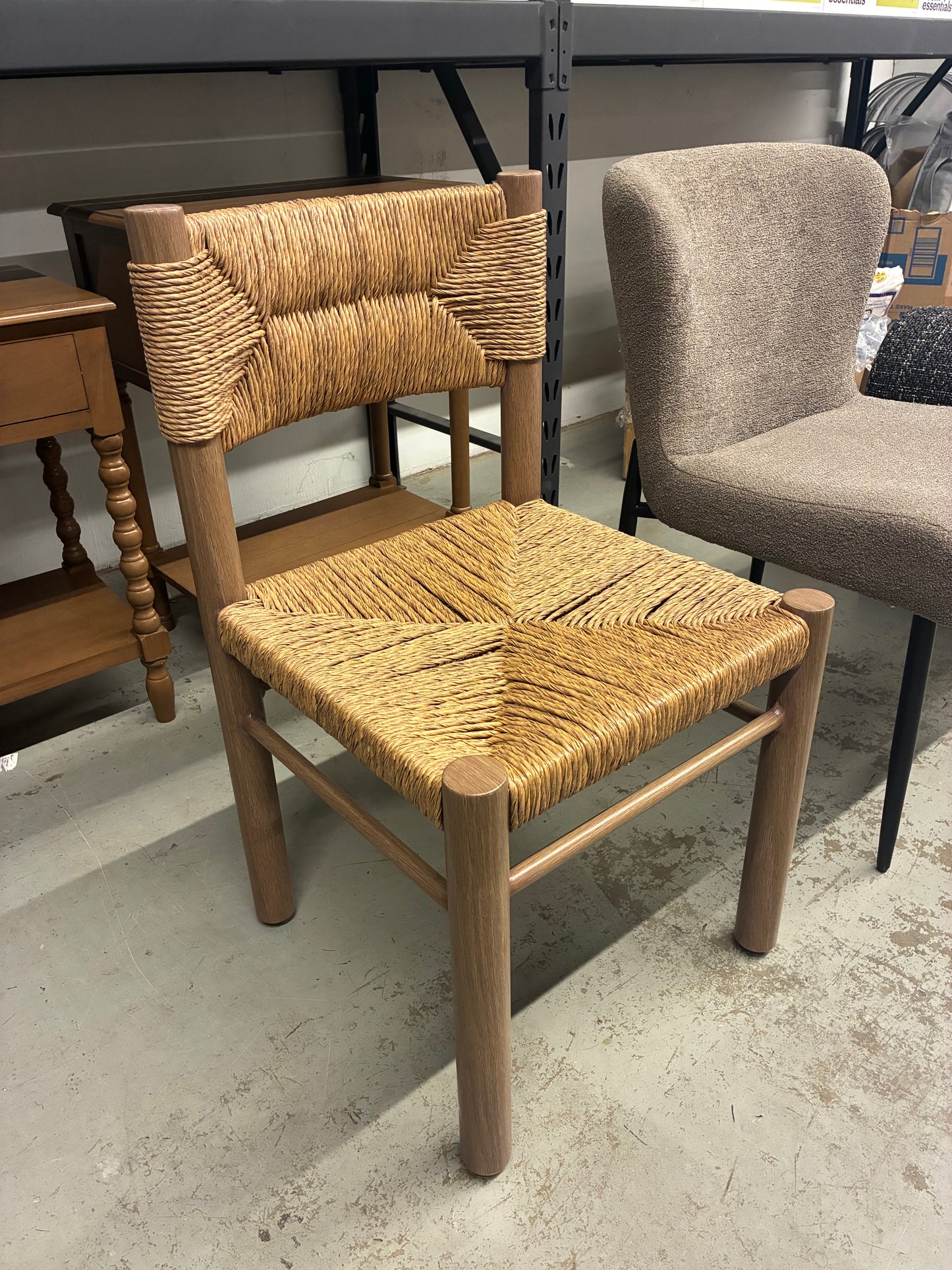 Set of 2 Zuo Iska Dining Chairs in Natural | Retail Price: $721