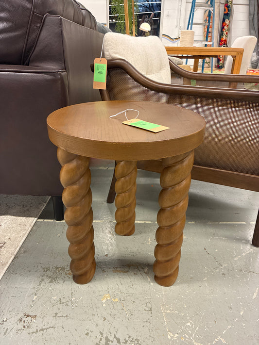 Braided Accent Table Walnut - Threshold designed with Studio McGee Fully Assembled | Retail Price: $160