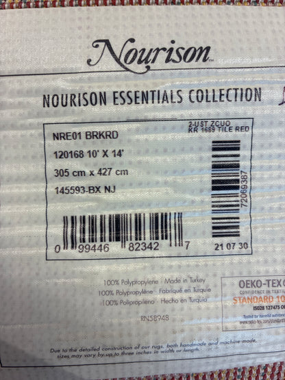 10 x 14 Rug - Nourison Red