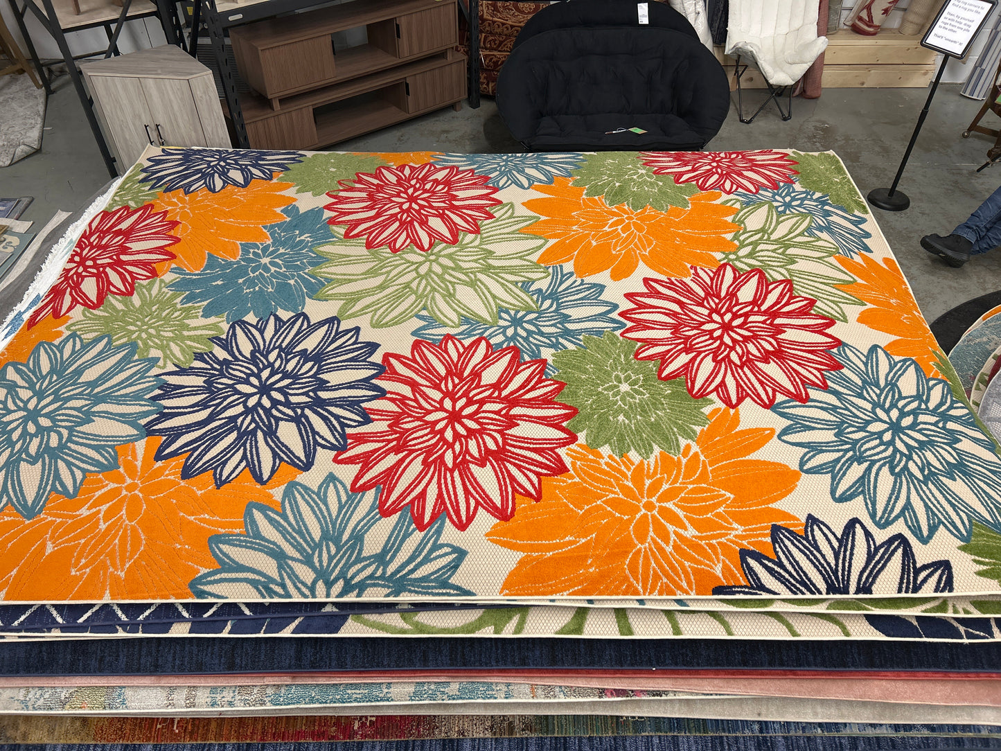 9 x 13 Nourison aloha area rug