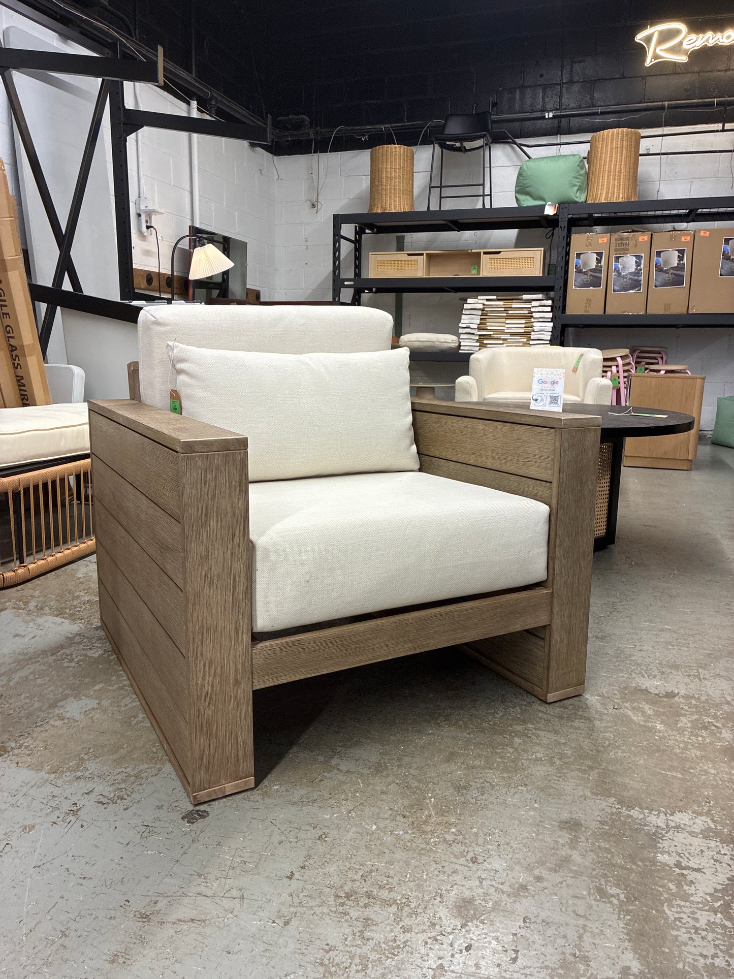 Santiago Eucalyptus Patio Chair | Retail Price: $673