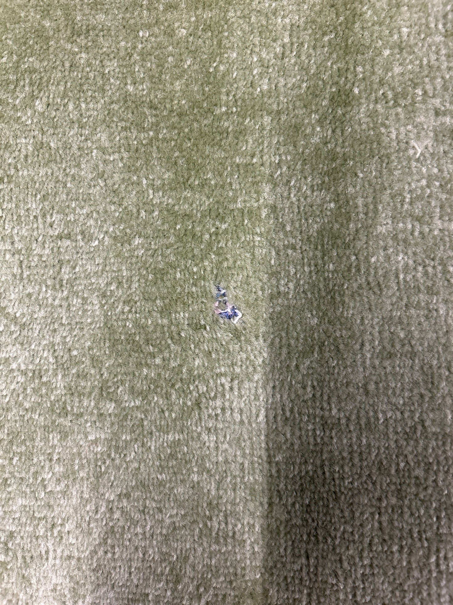 10 x 14 area rug (ID #: 14106) as is (minor flaw on one part of rug—see second image)