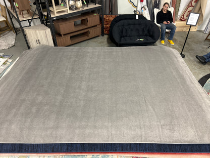 10 x 14 Slate grey area rug