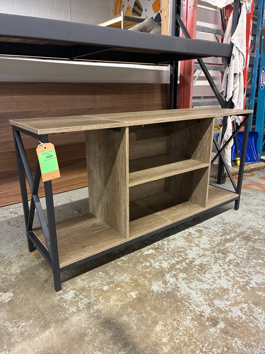 Yaheetech 47inch TV Stand 47-Inch Wide TV Console Table, Gray