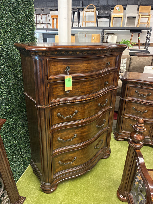 Solid Wood Highboy / Tall Chest of Drawers *donated
