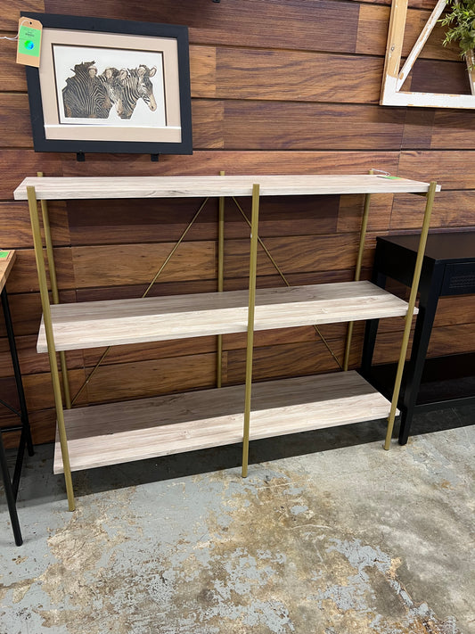 39.45" Elowen 3 Shelf Bookcase - Threshold | Retail Price: $160