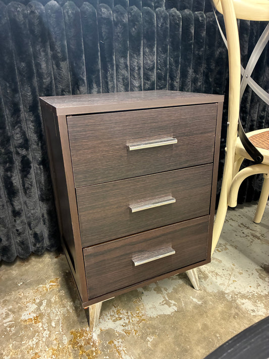 Owen Modern 3 Drawer Storage Nightstand | Retail Price: $120