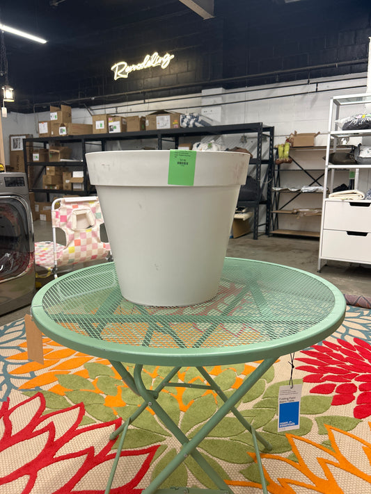 Classic Composite Indoor Outdoor Planter Pot 15.875"x15.875" Cream - Threshold | Retail Price: $40
