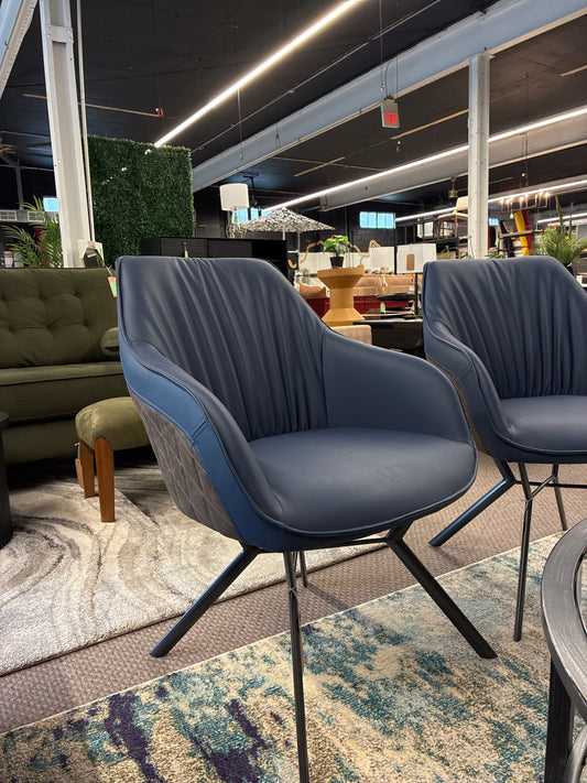 Rouen Arm Chair in Blue