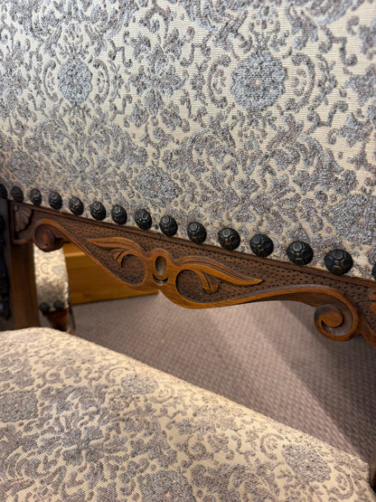 Stunning Kittinger Jacobean Extendable Antique Dining Set with 8 Upholstered Chairs Early 20th Century *donated