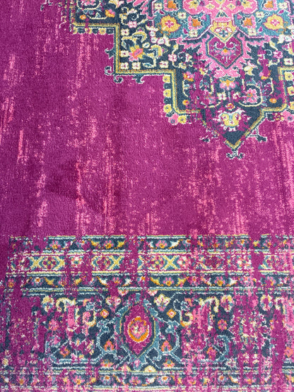 10 x 14 Rug - Nourison Passion Purple / Multicolor