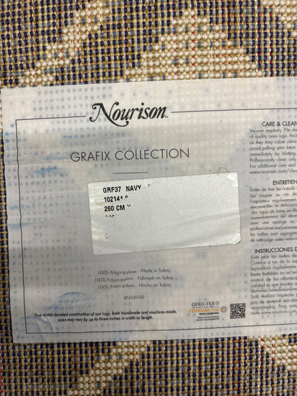 9 x 12 “blue castle” area rug by Nourison