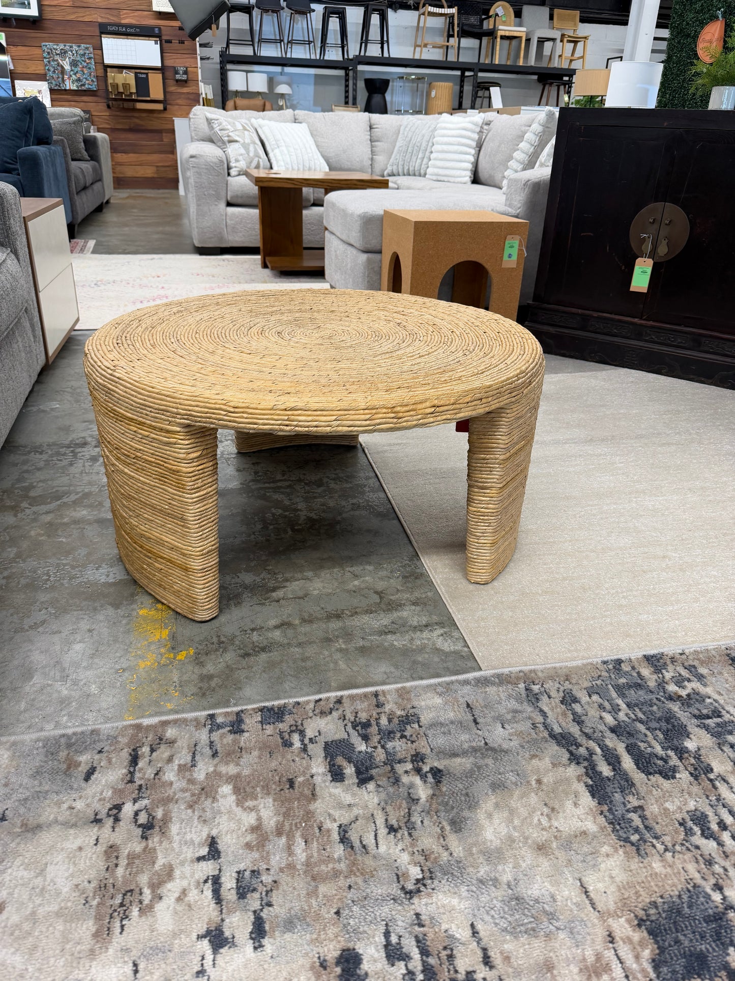 Monaco Natural Woven Coffee Table