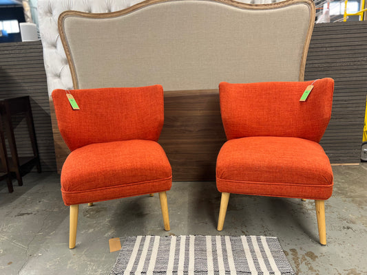 Orange Accent Chair *donated