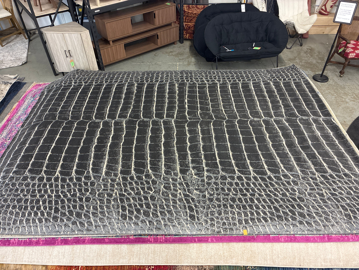 9 x 12 Rug - Nourison Grey / Silver