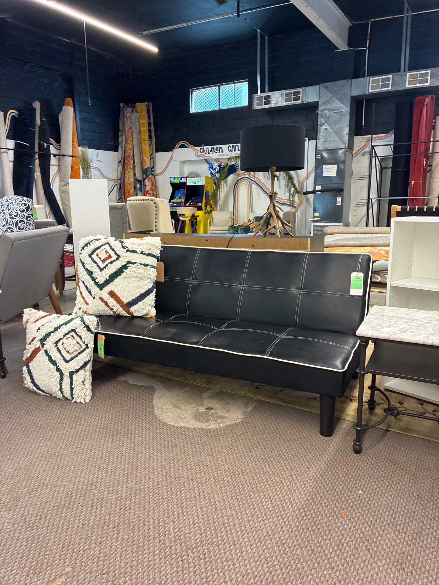 Black Futon *donated used condition