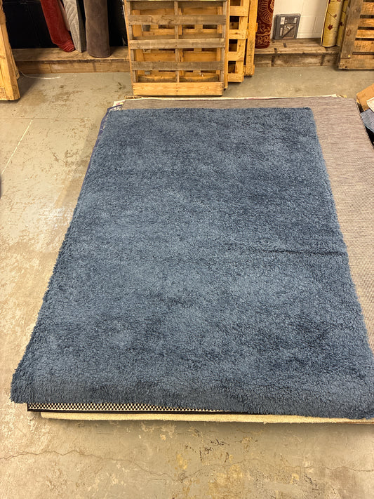 6 x 9 Malibu Navy Shag Rug
