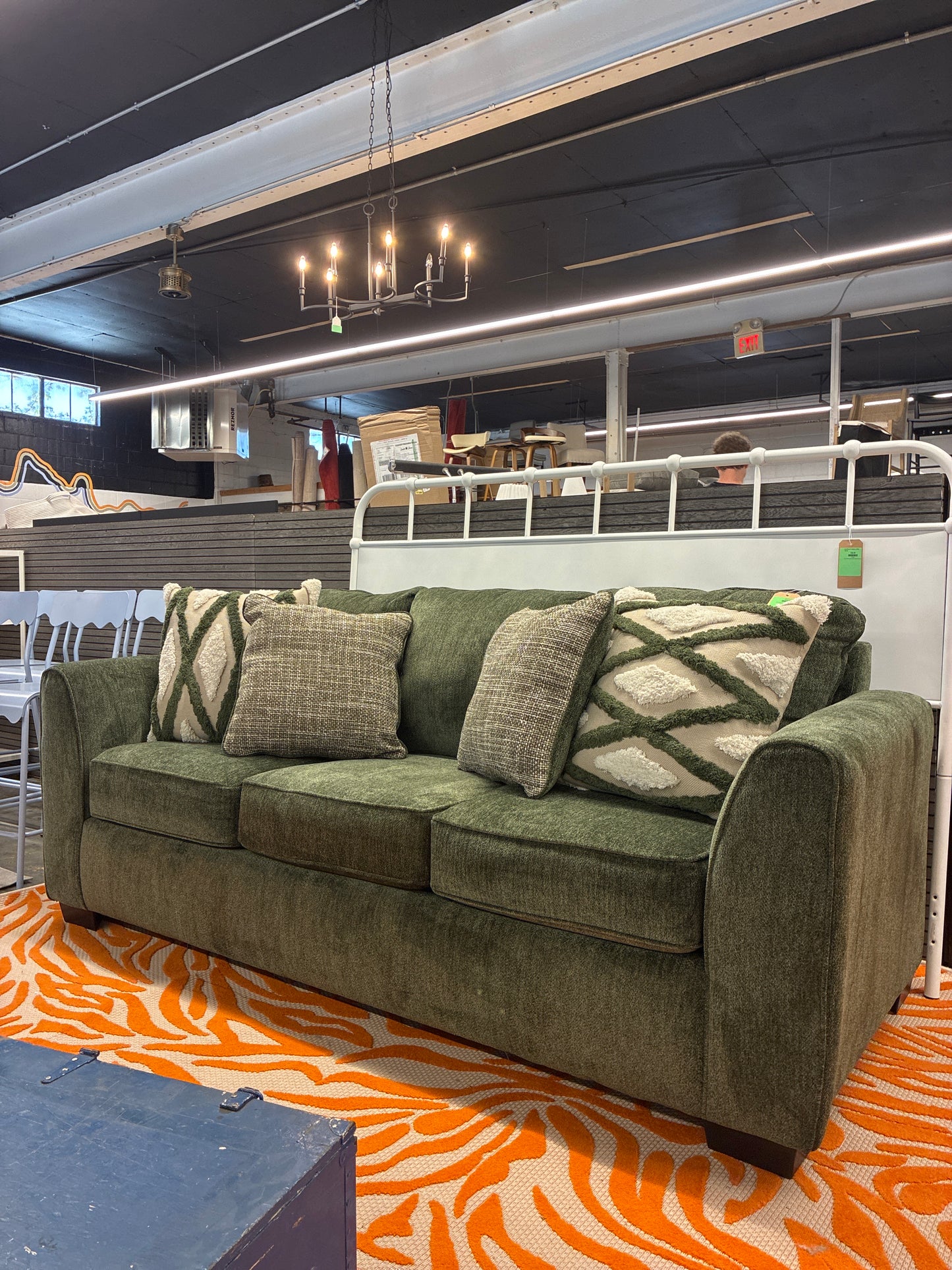 Athena Basil Sofa