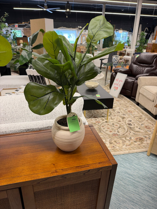 Accent Faux Plant Potted Retail: $30