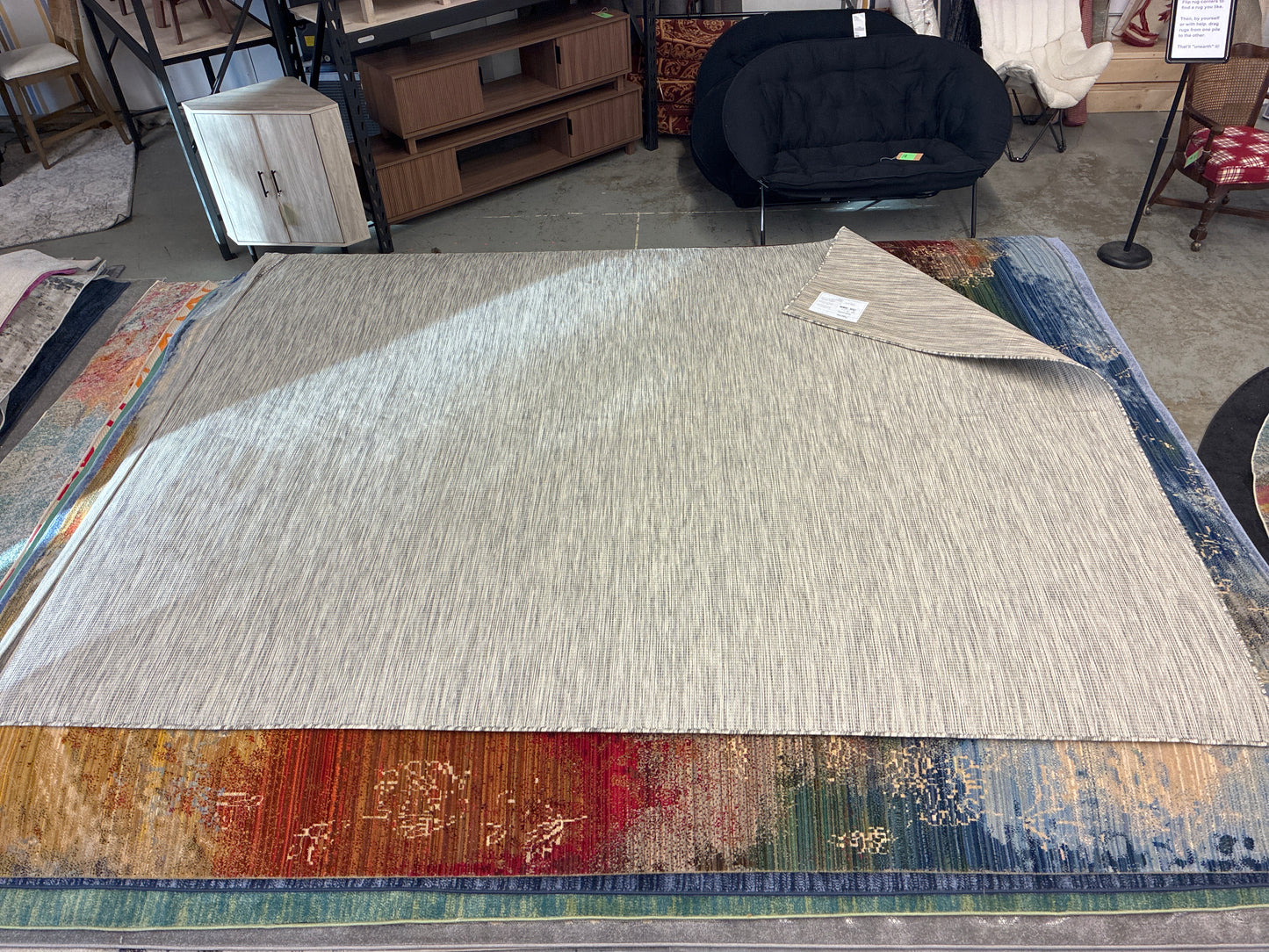 9 x 12 Rug - Nourison Positano Light Grey