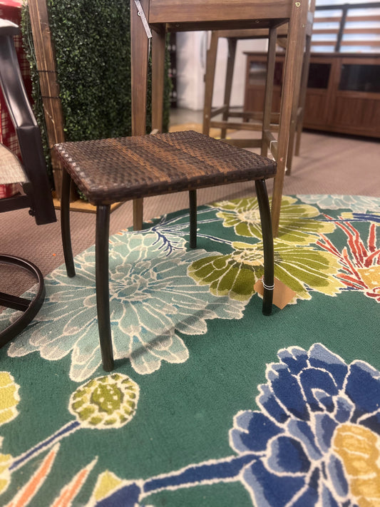 Wicker Side Table