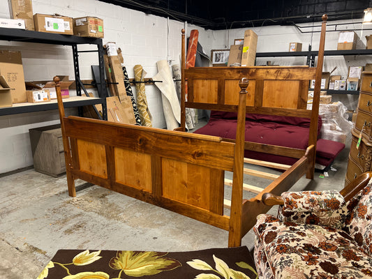 Gorgeous Solid Wood King Bedframe *donated