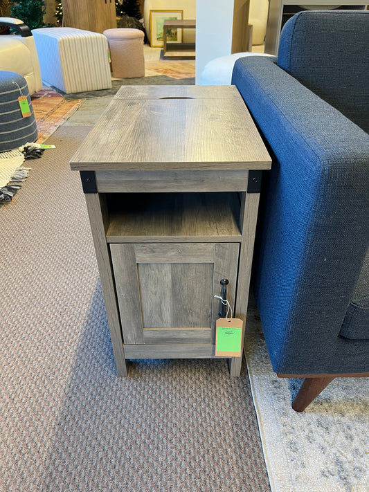 Sauder Dakota Side Table Retail: $173 AS IS missing back panel