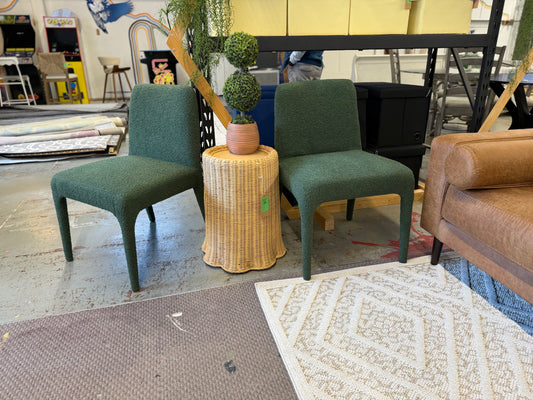 Designer Safavieh Derrick Boucle Dining Chair - Set of 2 - Retail $445+