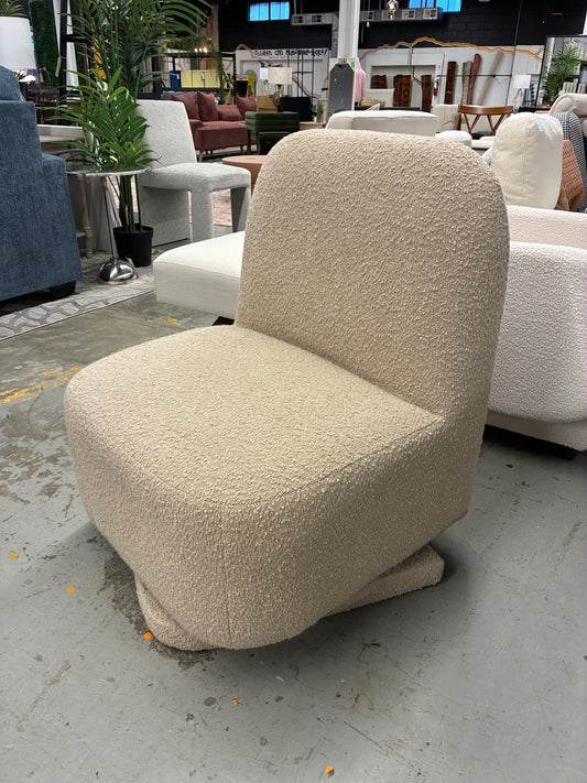 Bianka Boucle Swivel Chair | Retail Price: $550