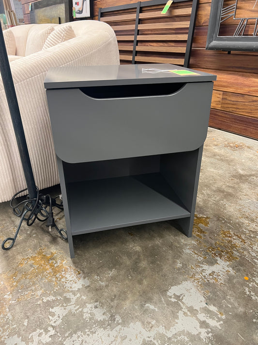 Simple Modern 1-Drawer Nightstand