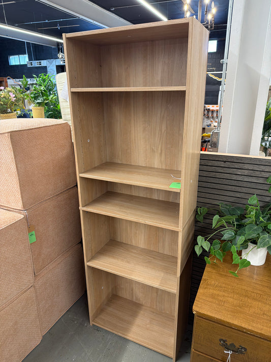 Brown Book Shelf - As Is