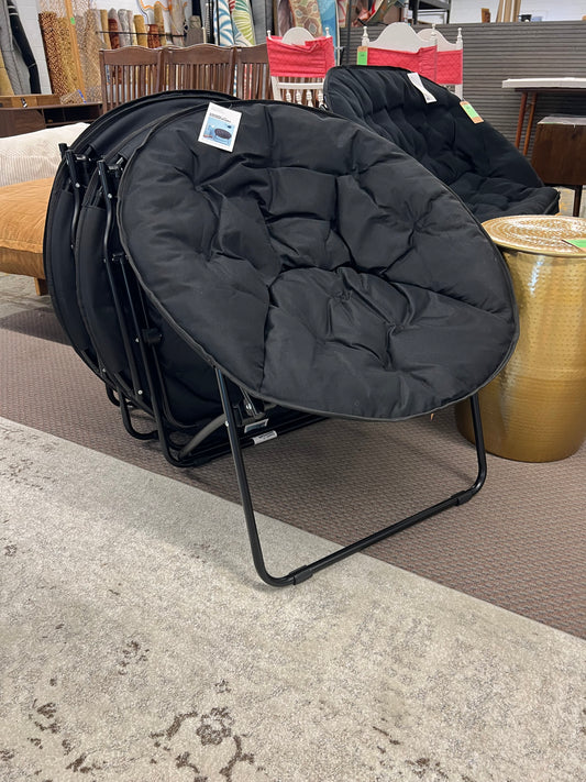 Dish Dorm Chair Black - Room Essentials | Retail Price: $30
